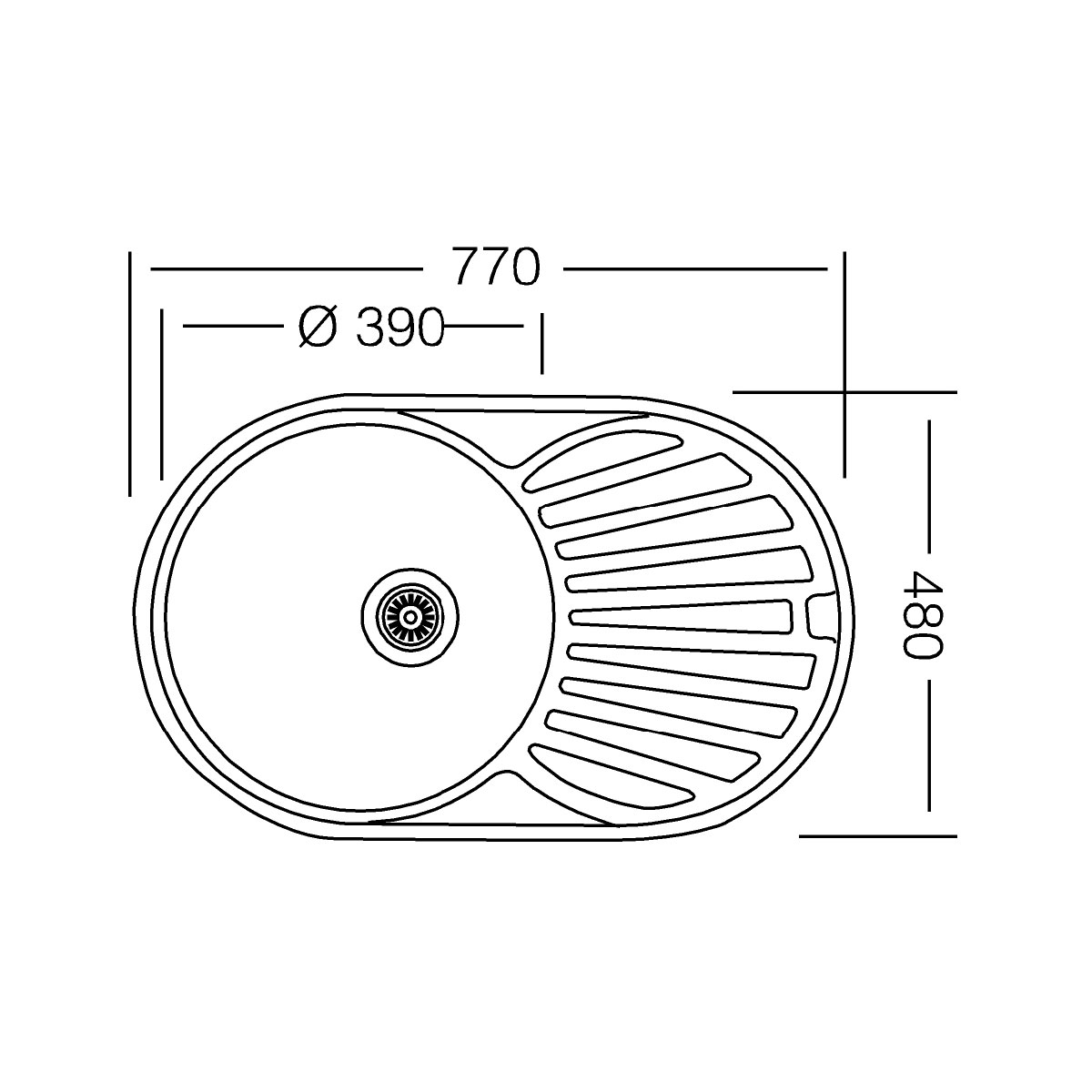 Respekta Edelstahlspüle Cansas Bild 9
