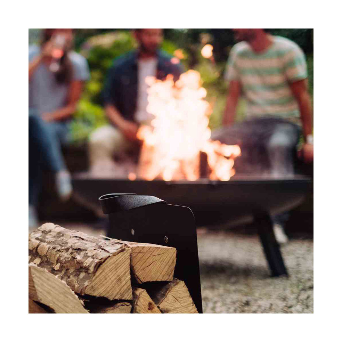 Siena Garden Feuerschale Stahl geschweißt Durchmesser 55 cm Bild 2