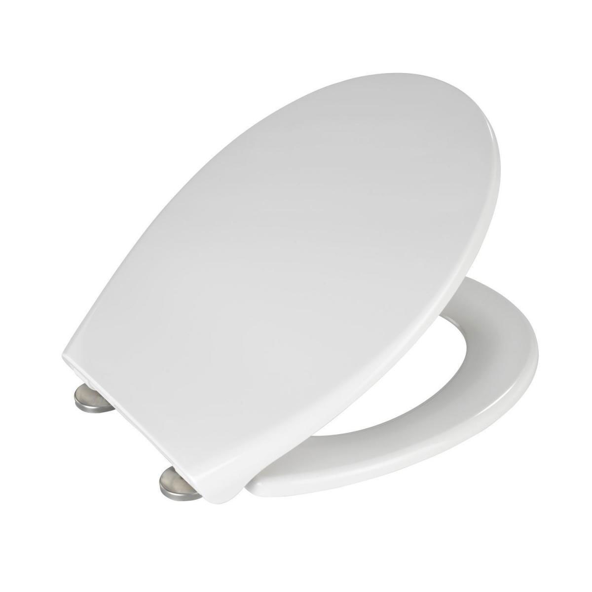 Wenko Premium WC-Sitz Samos Weiß antibakteriell mit Absenkautomatik Bild 3
