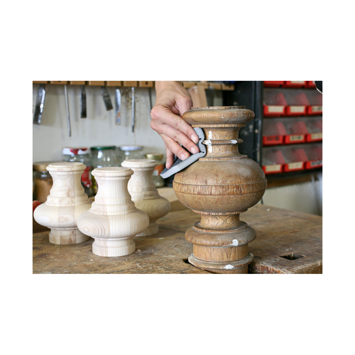 kwb  Schleifschwamm Holz und Metall mittel Bild 3