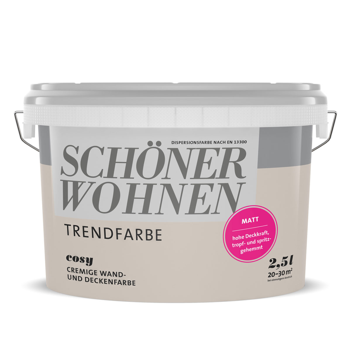 Schöner Wohnen Farbe Trendfarbe Cosy matt 2,5 L Bild 1