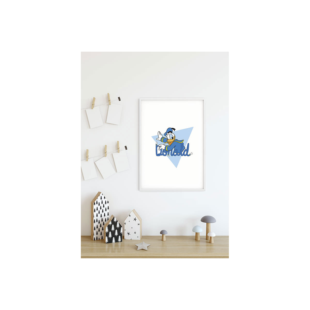 Komar  Wandbild Donald Duck Triangle 50x70 cm Bild 10