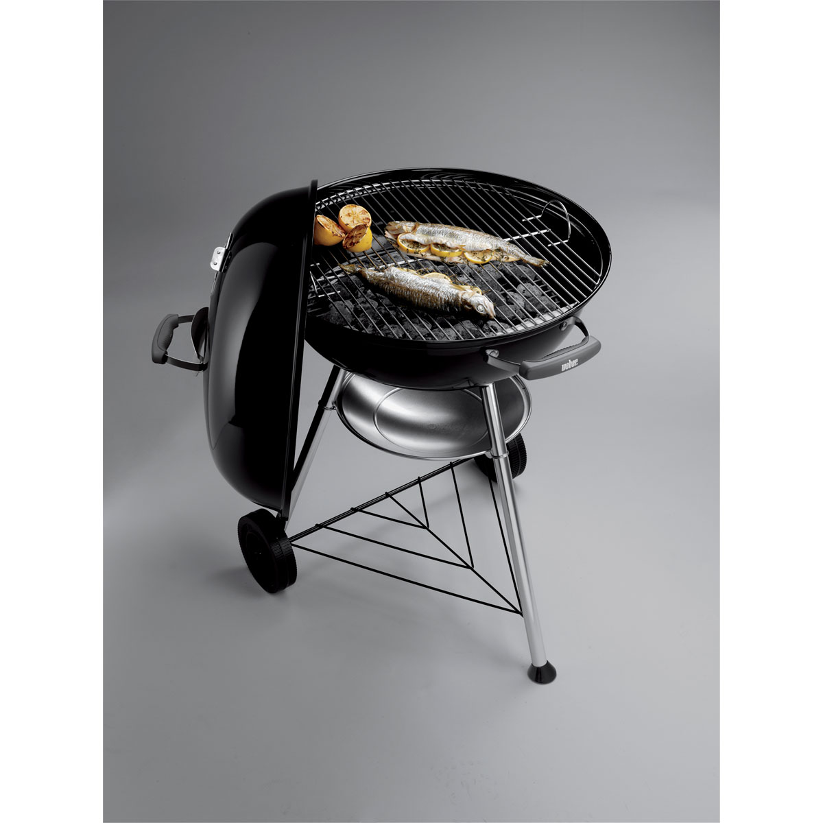 Weber Kugelgrill Compact Kettle 57 cm schwarz Bild 14