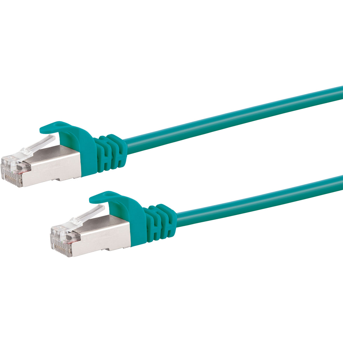 Schwaiger Netzwerkkabel CAT6 2m grün Bild 2