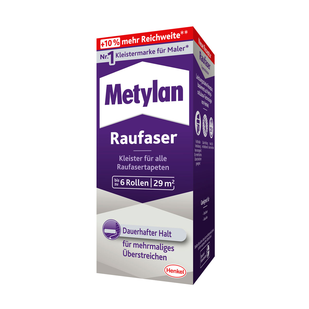 Metylan Kleister Raufaser 180 g und 10%
