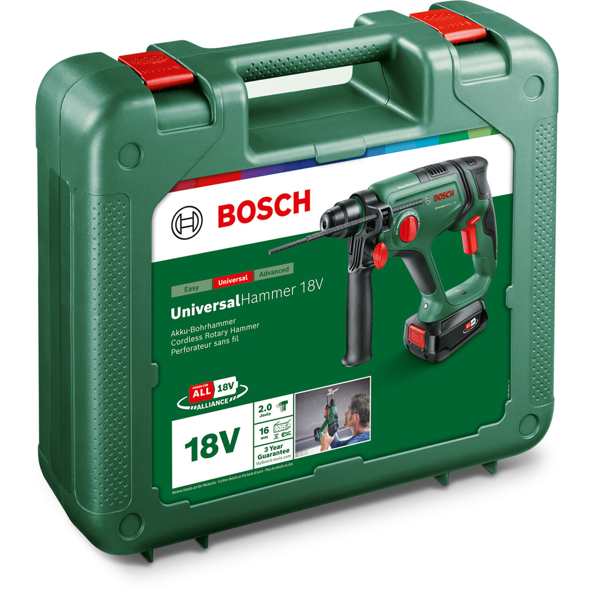 Bosch  Akku-Bohrhammer UniversalHammer 18V Bild 3