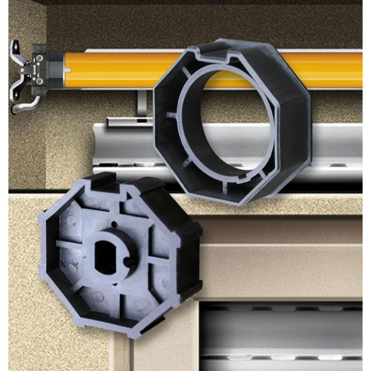 Schellenberg Adapter für 70er Achtkantwelle Bild 3