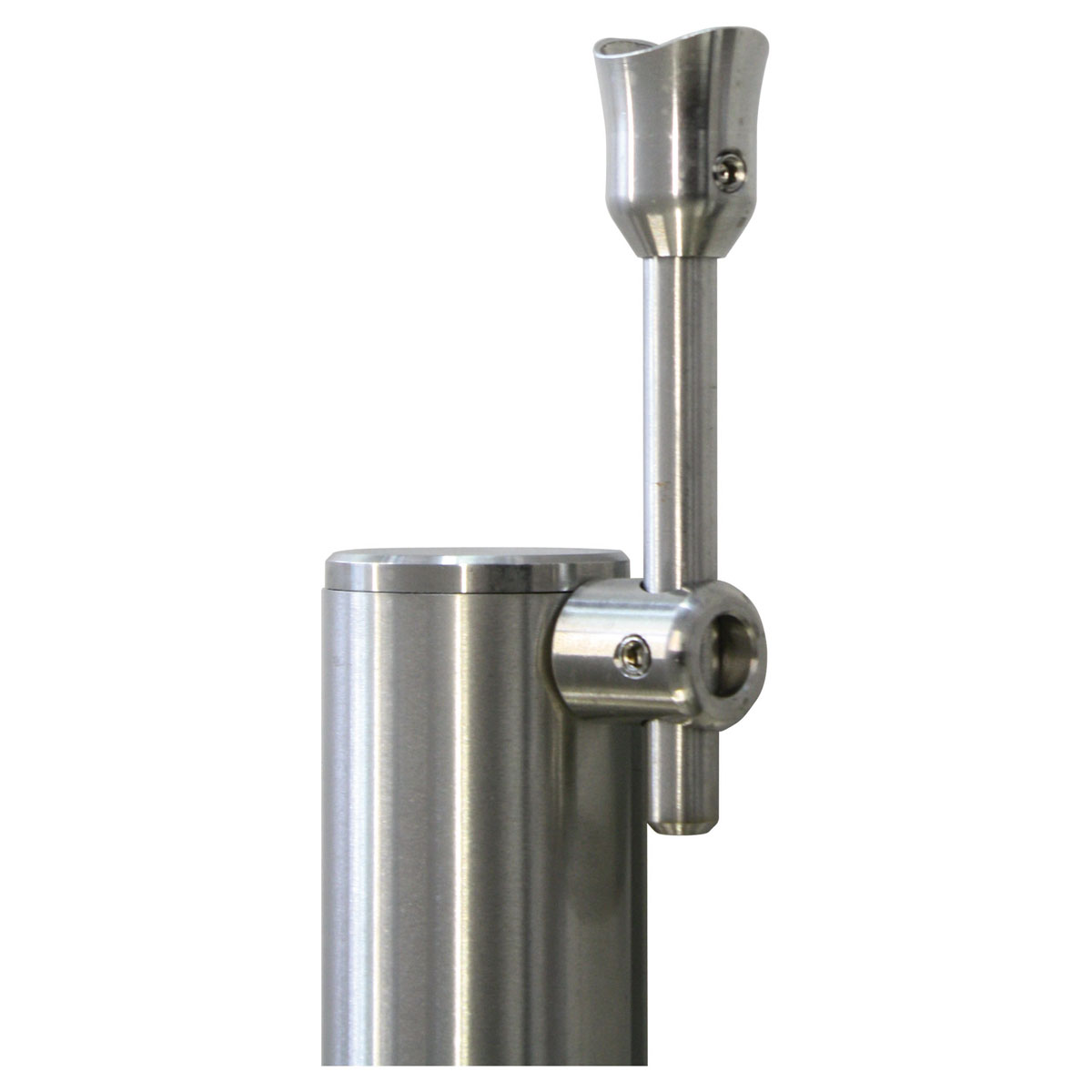 E72 seitlicher Stabhalter V2A