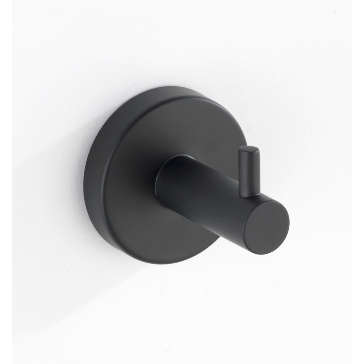 Wenko Wandhaken Uno Bosio schwarz matt Bild 3