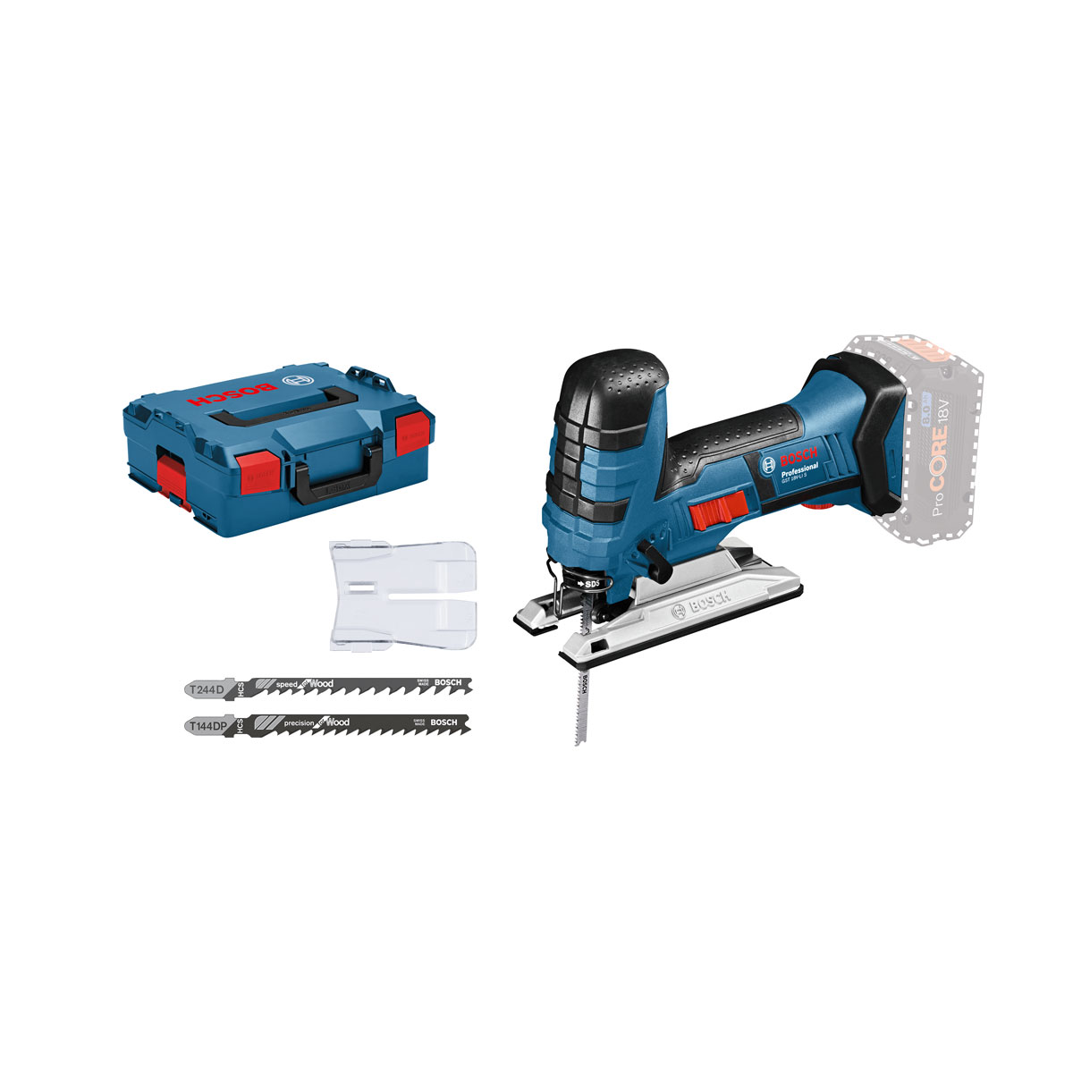 Bosch Professional   Akku-Stichsäge GST 18V-LI S solo Bild 2