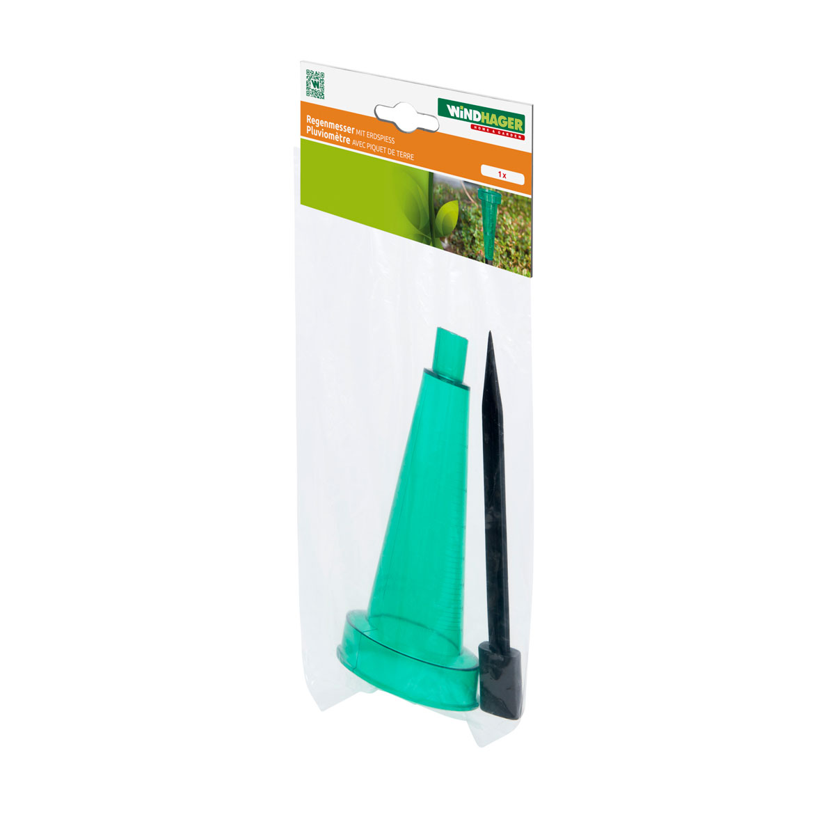 Windhager  Regenmesser mit Erdspiess 22 cm Bild 4