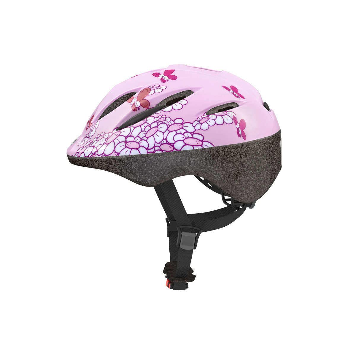 Abus Kinder-Fahrradhelm Kids pink Größe M