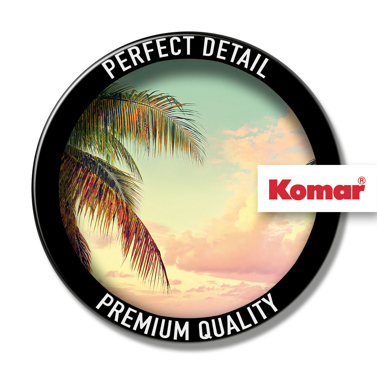 Komar  Selbstklebende Vlies Fototapete rund Getaway Durchmesser 125 cm Bild 3