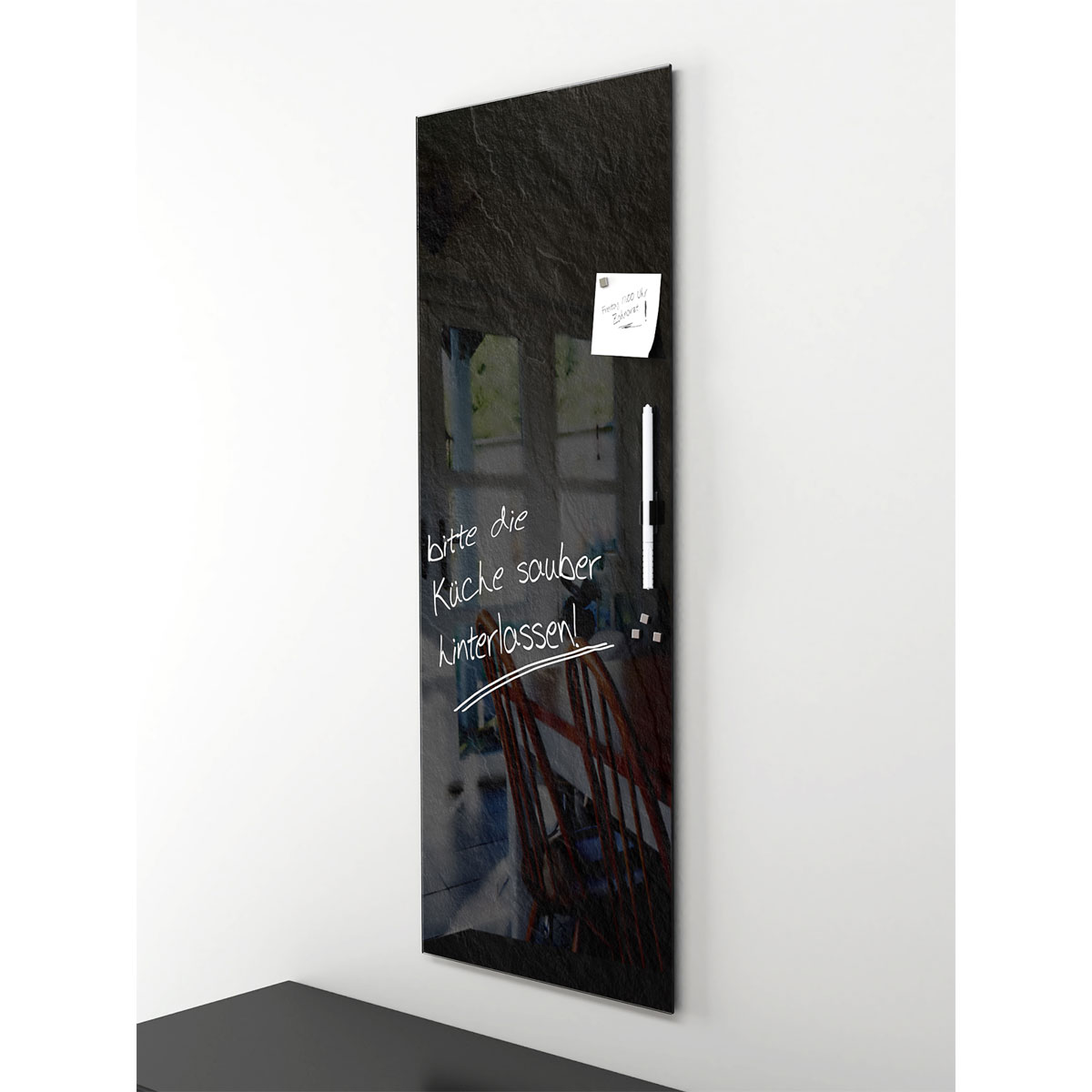 Memo-Art Schiefer 30 x 80 cm Memoboard Bild 1