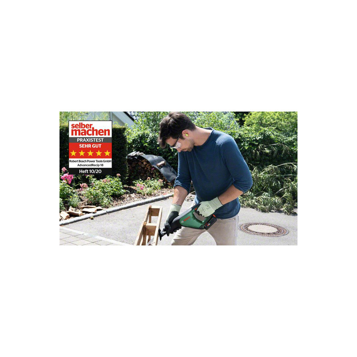 Bosch  Akku-Säbelsäge Advanced Recip 18 Solo Bild 4