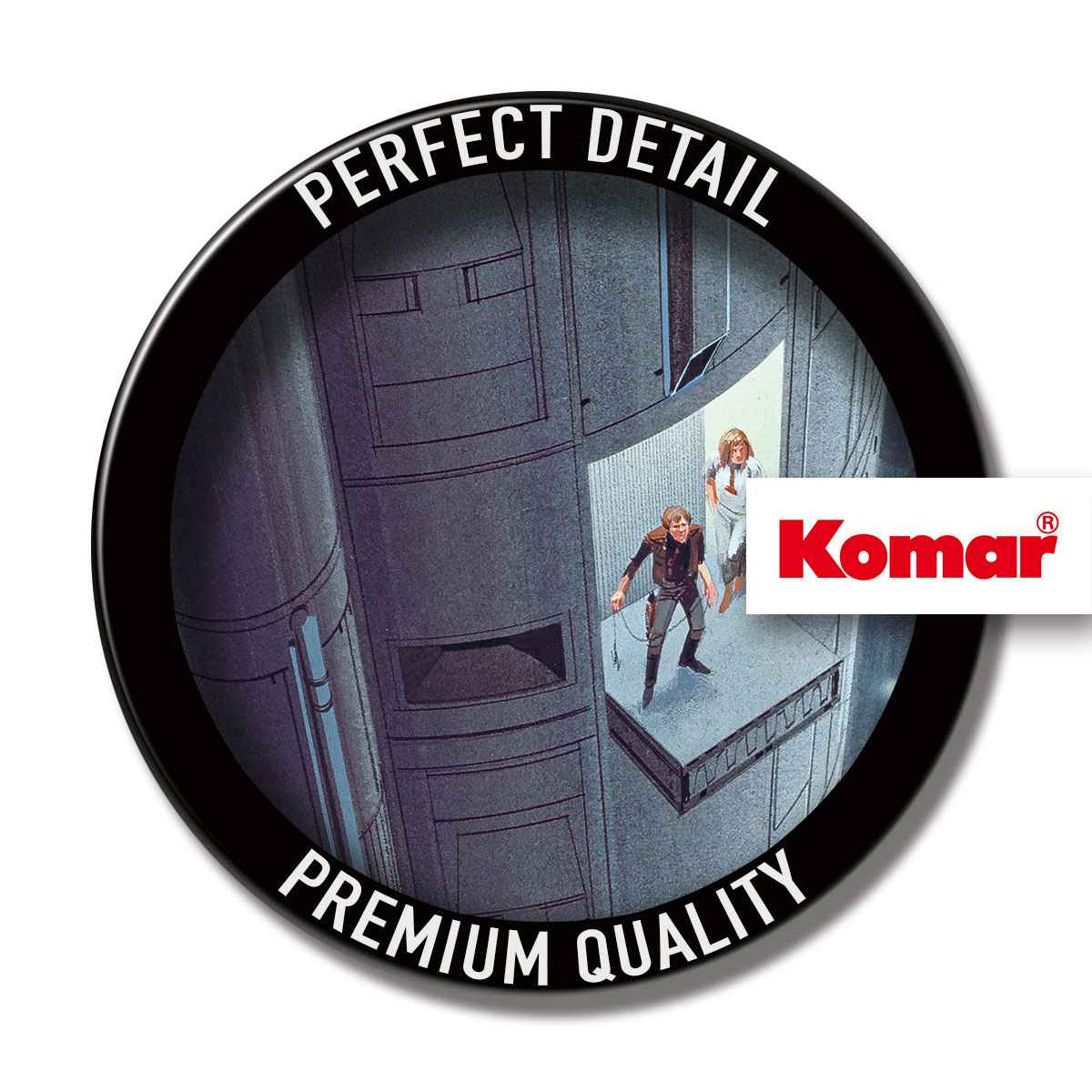 Komar  Wandbild Star Wars Classic Escape Plan 70x50 cm Bild 6