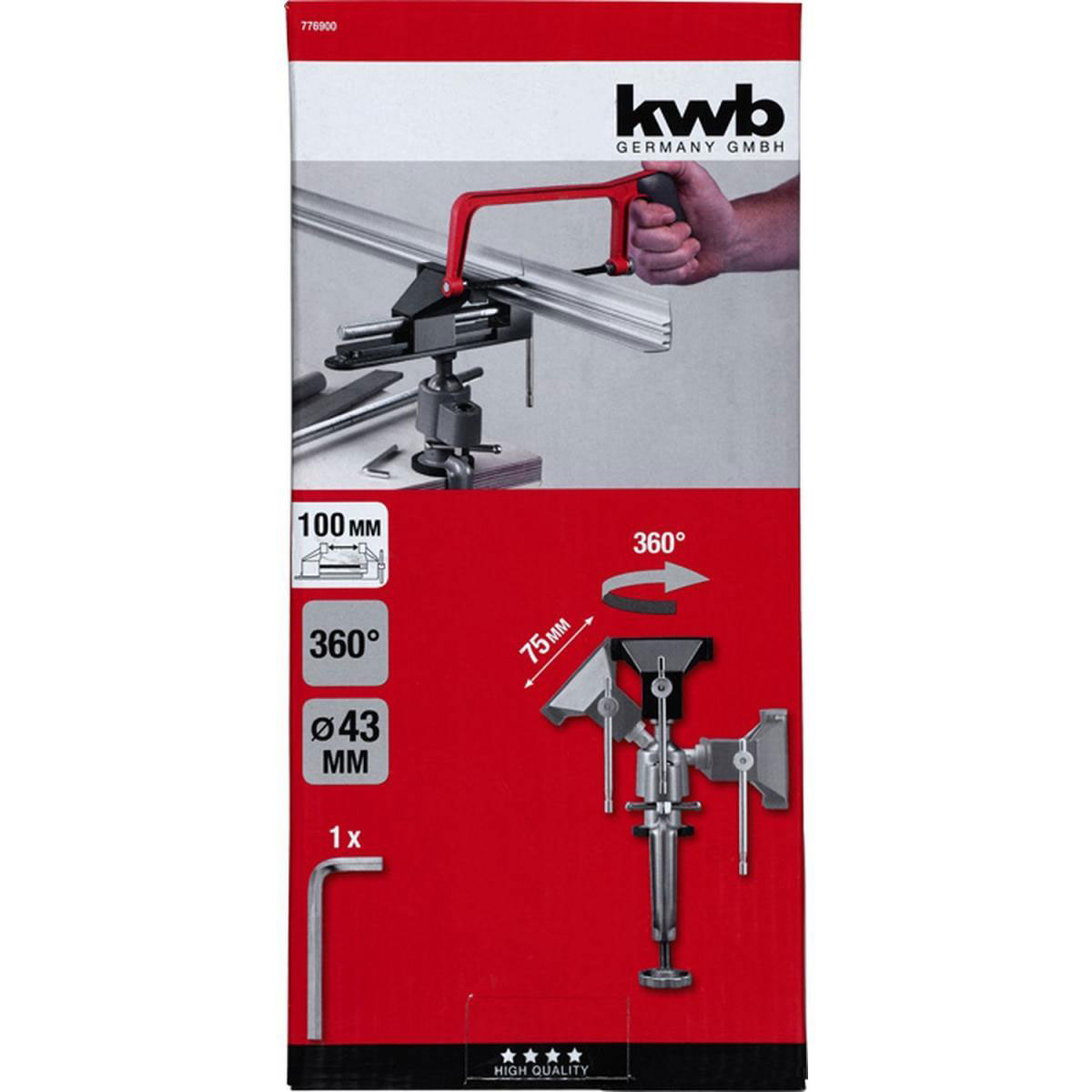 kwb  Kugelgelenkschraubstock Bild 2