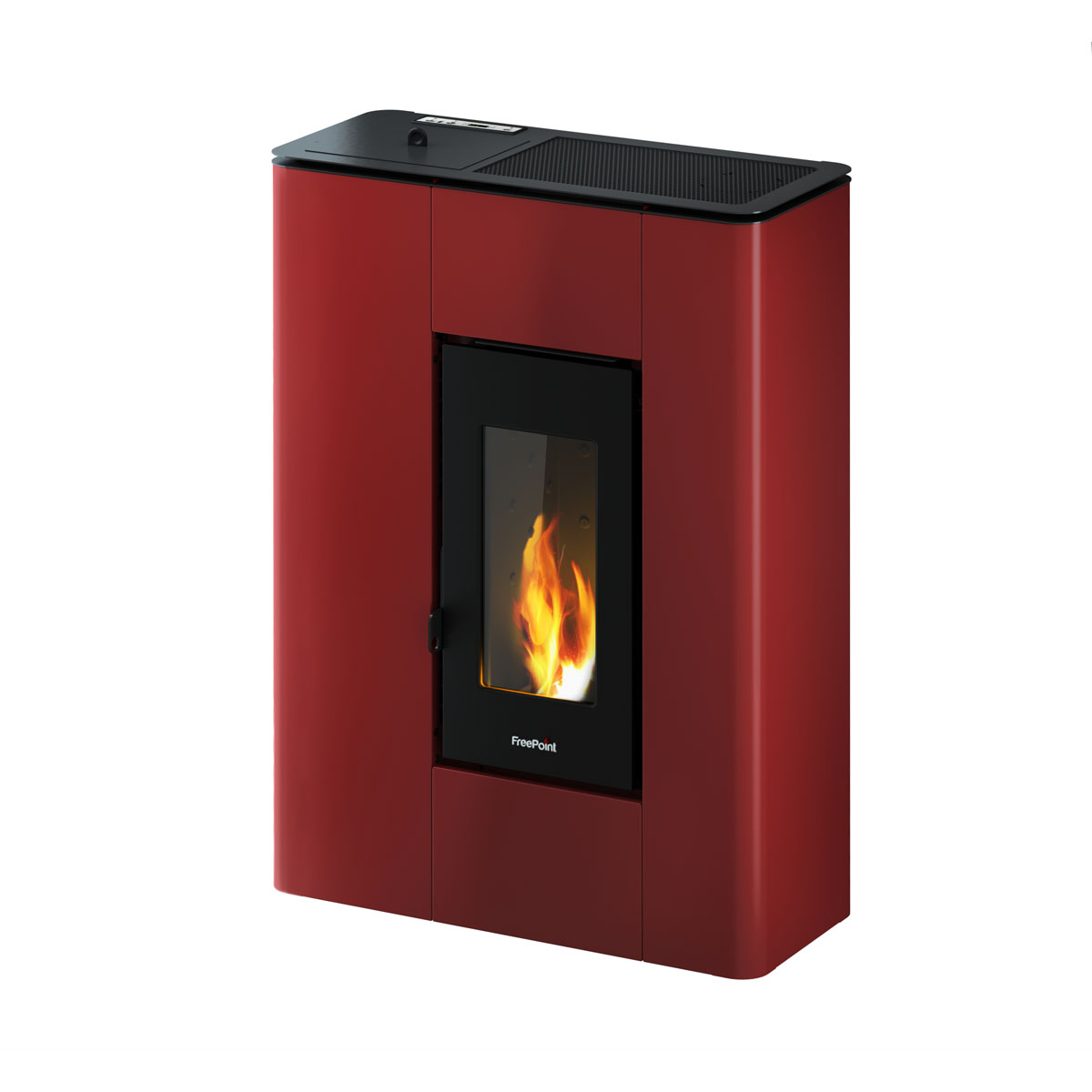 Pelletofen Atrium bordeaux Bild 1