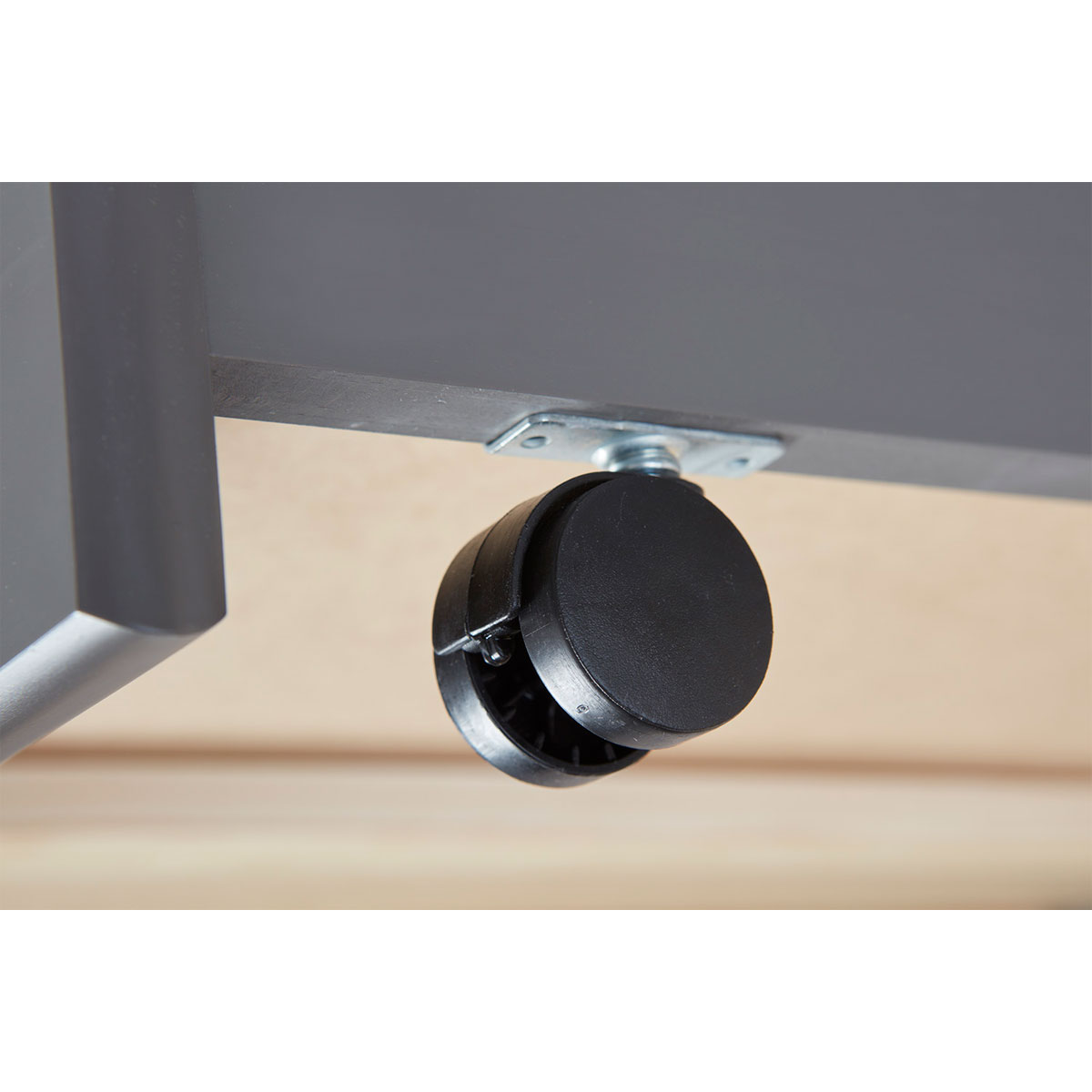 Inter Link Sofabett „Malte“, 90x200 cm, grau, inkl. Funktions-Schublade Bild 9