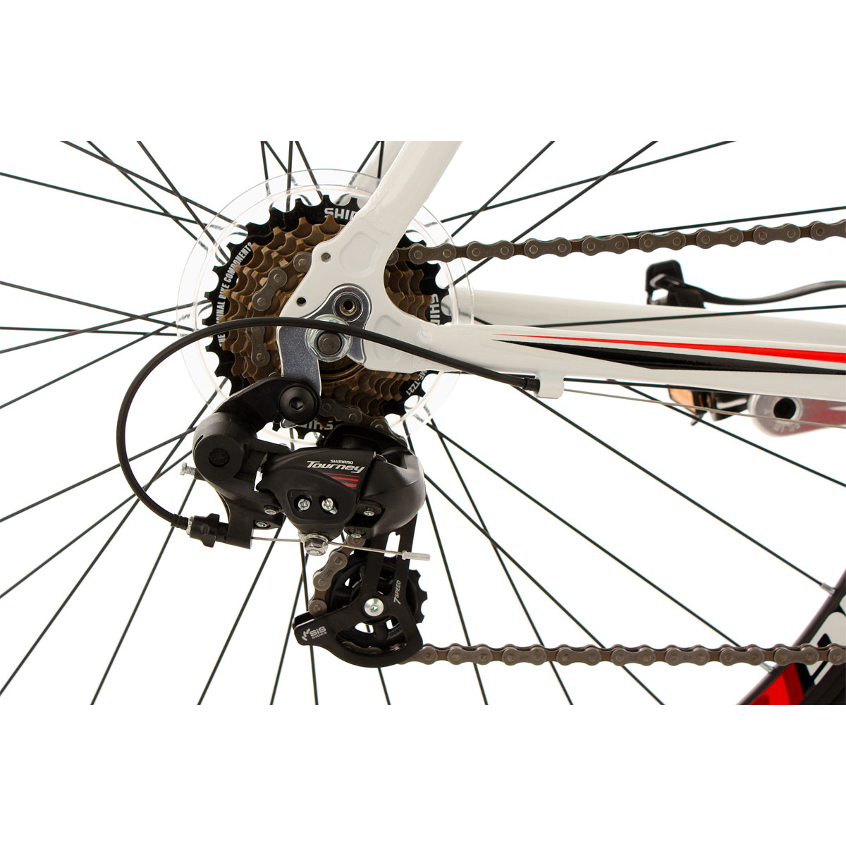 KS Cycling Rennrad Euphoria V-Bremsen 58 cm weiß Bild 5