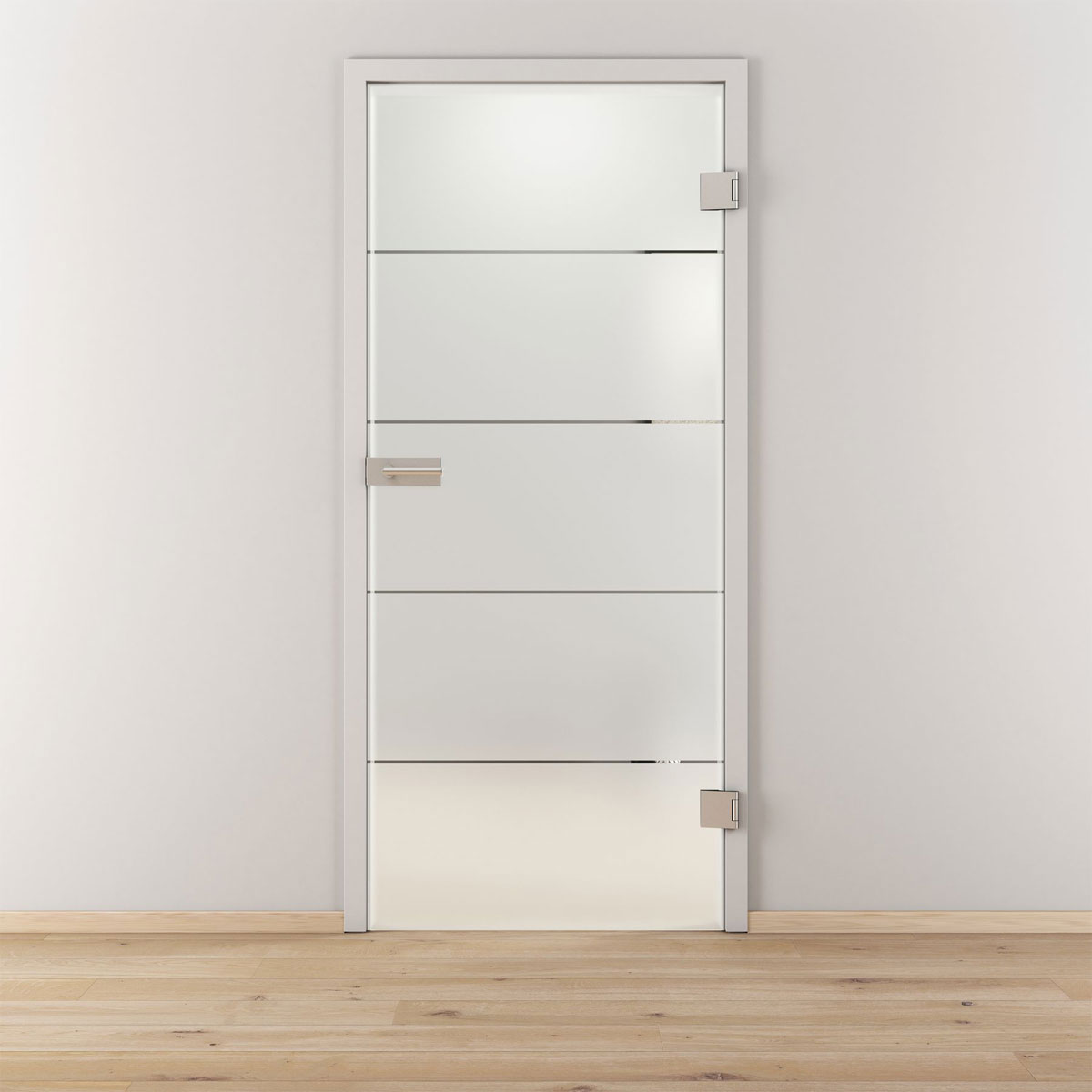 Novadoors Glasdrehtür NOVA 503 mattiert 95,9 x 197,2 cm Rechts Bild 1