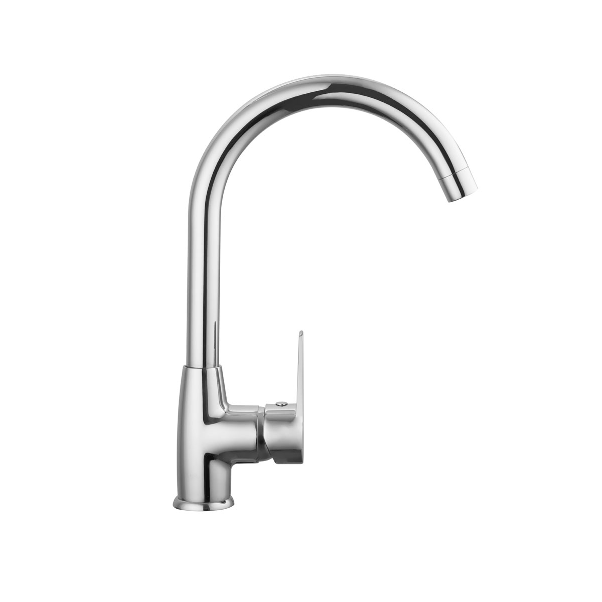 Valblue Spültischarmatur Lima 2.0 chrom schwenkbarer Auslauf Wassersparkartusche