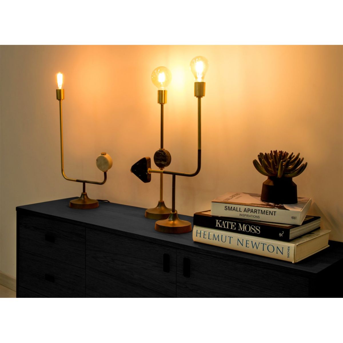 Tischlampe Carlissa 287 weiss Bild 3