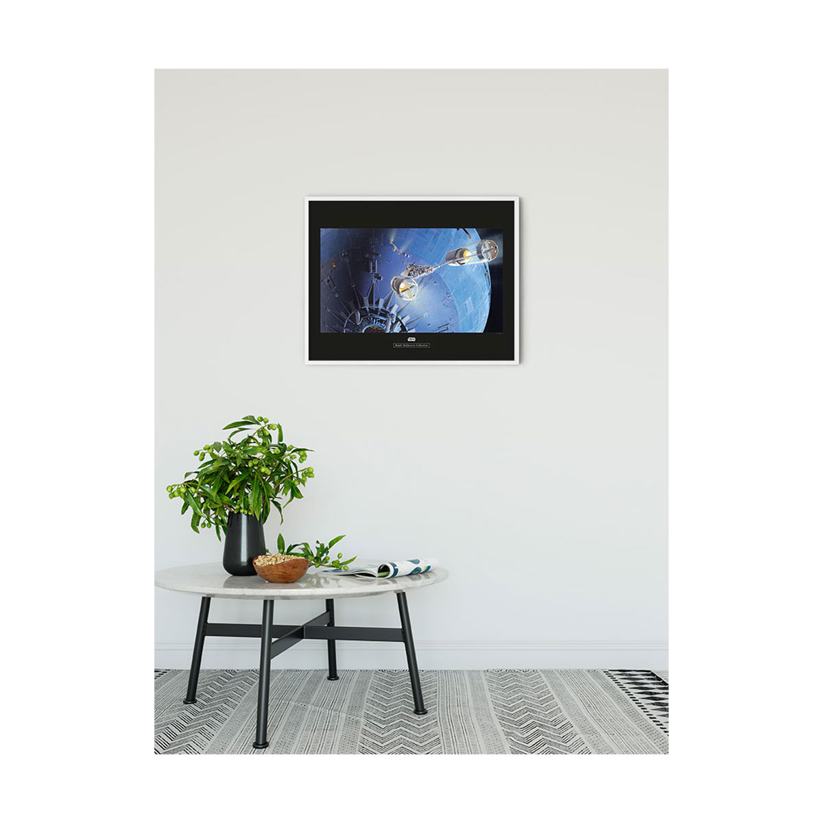 Komar  Wandbild Star Wars Classic Death Star Attack 50x40 cm