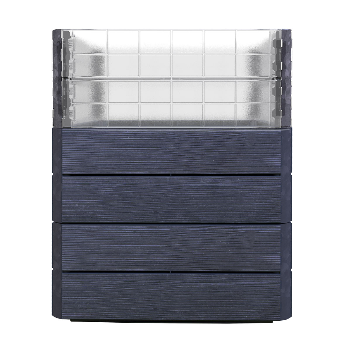 Garantia Hochbeet ERGO QUADRO Turbo M 75 Wood inkl FLORA Bild 1