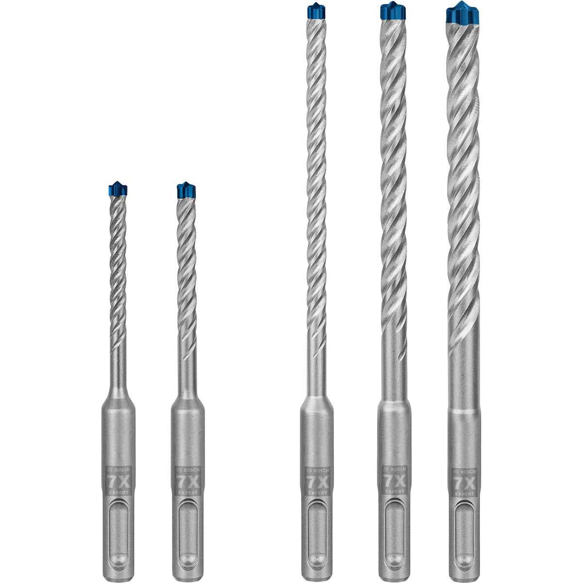 Bosch Professional  Expert SDS plus-7X Hammerbohrer-Set 5/6/6/8/10 mm 5- teilig 