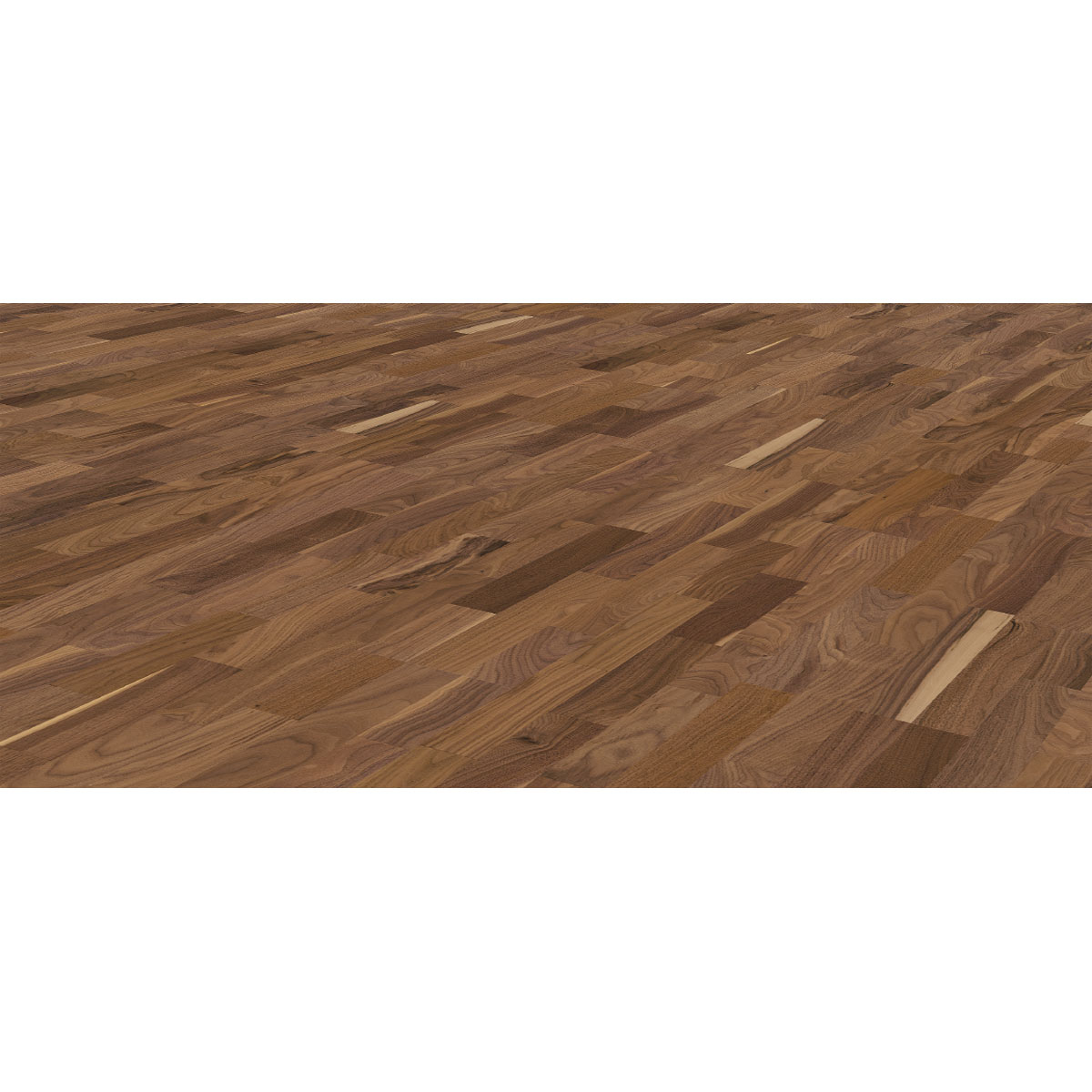 Living by Haro Parkett Schiffs- boden 12 mm Nussbaum 180 x 1085 mm