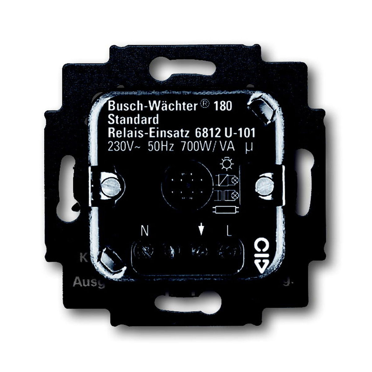 Busch-Jaeger  Relais-Einsatz schwarz Universal