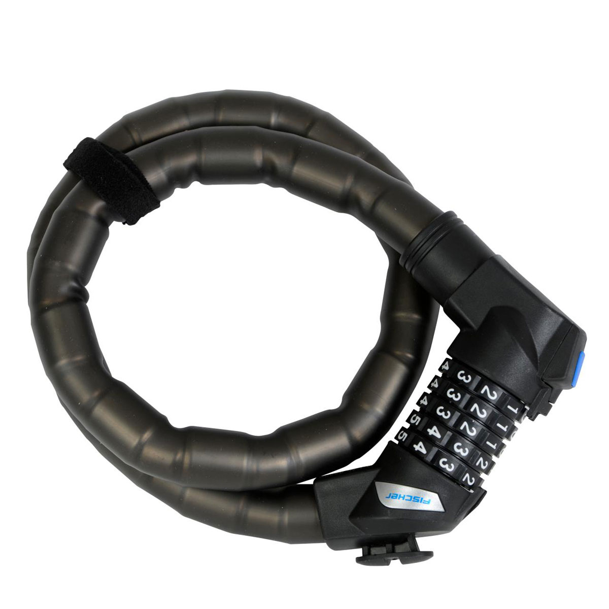 Fischer Bikes Gliederschloss mit Zahlencodecode 90 cm 24 mm