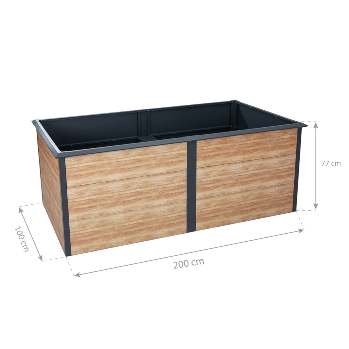 Westmann Hochbeet Primus-Multi XL  100x200x77cm Bild 9