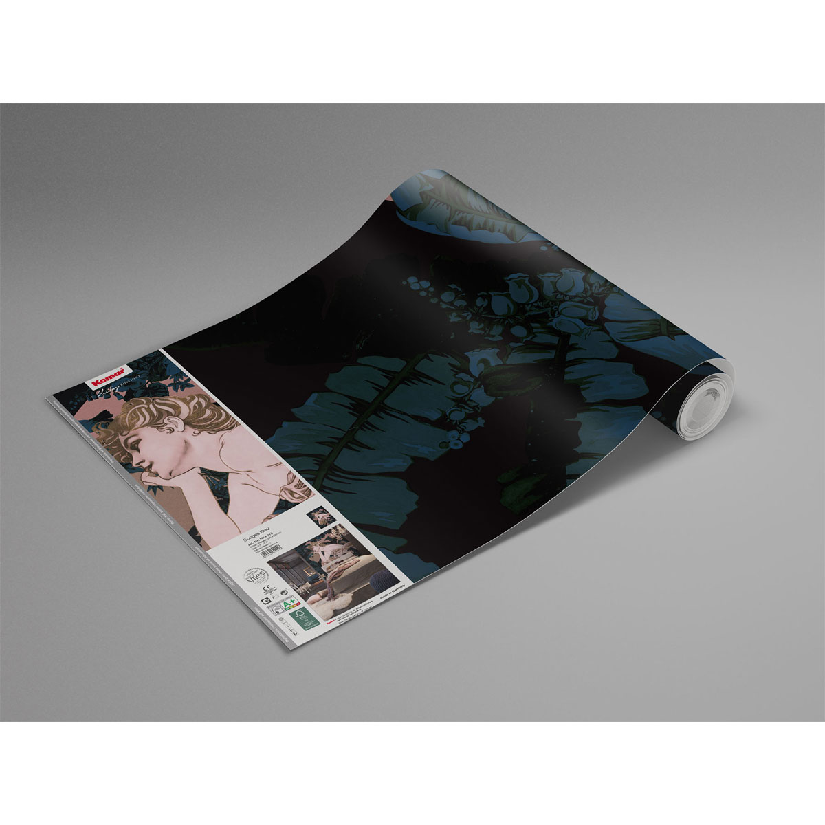 Komar  Vlies Fototapete Songes Bleu 200x280 cm Bild 4