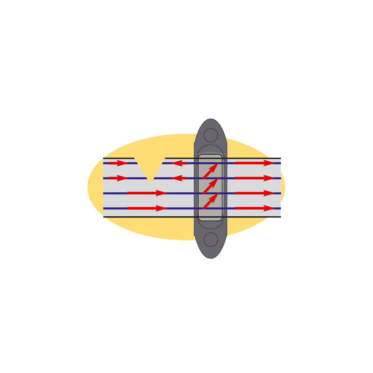 Eck- und Streckenisolator Profi schwarz für 40 mm 6 Stück Bild 5