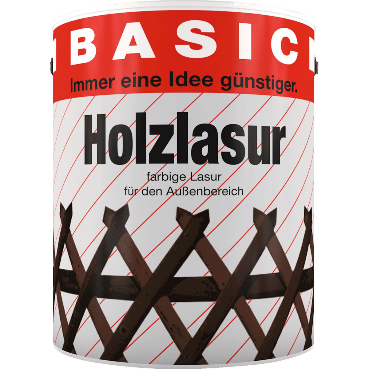 Basic Zaunlasur kiefer 5 L