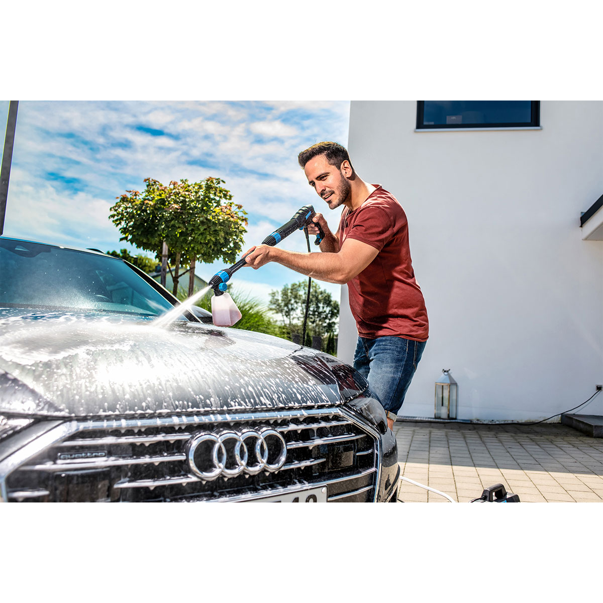 Gloria MultiJet Schaum Set Aufsatz zur Ausbringung von Reinigungsschaum 0,45 L Bild 4