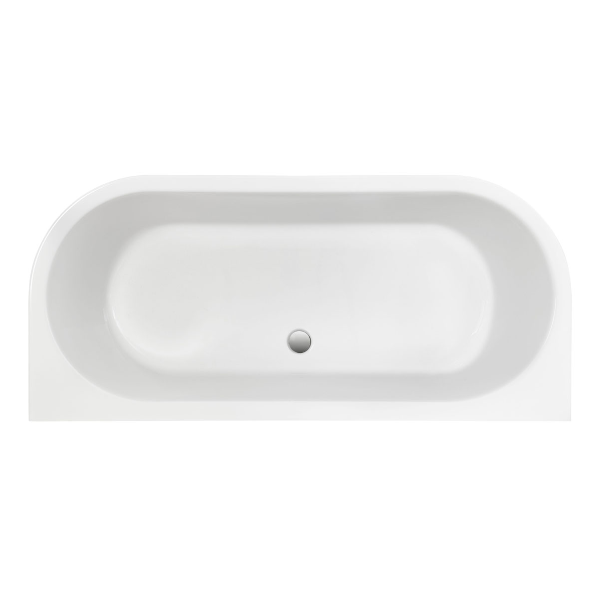 Ottofond Badewanne Modena XS 165 x 75 cm weiß Bild 1