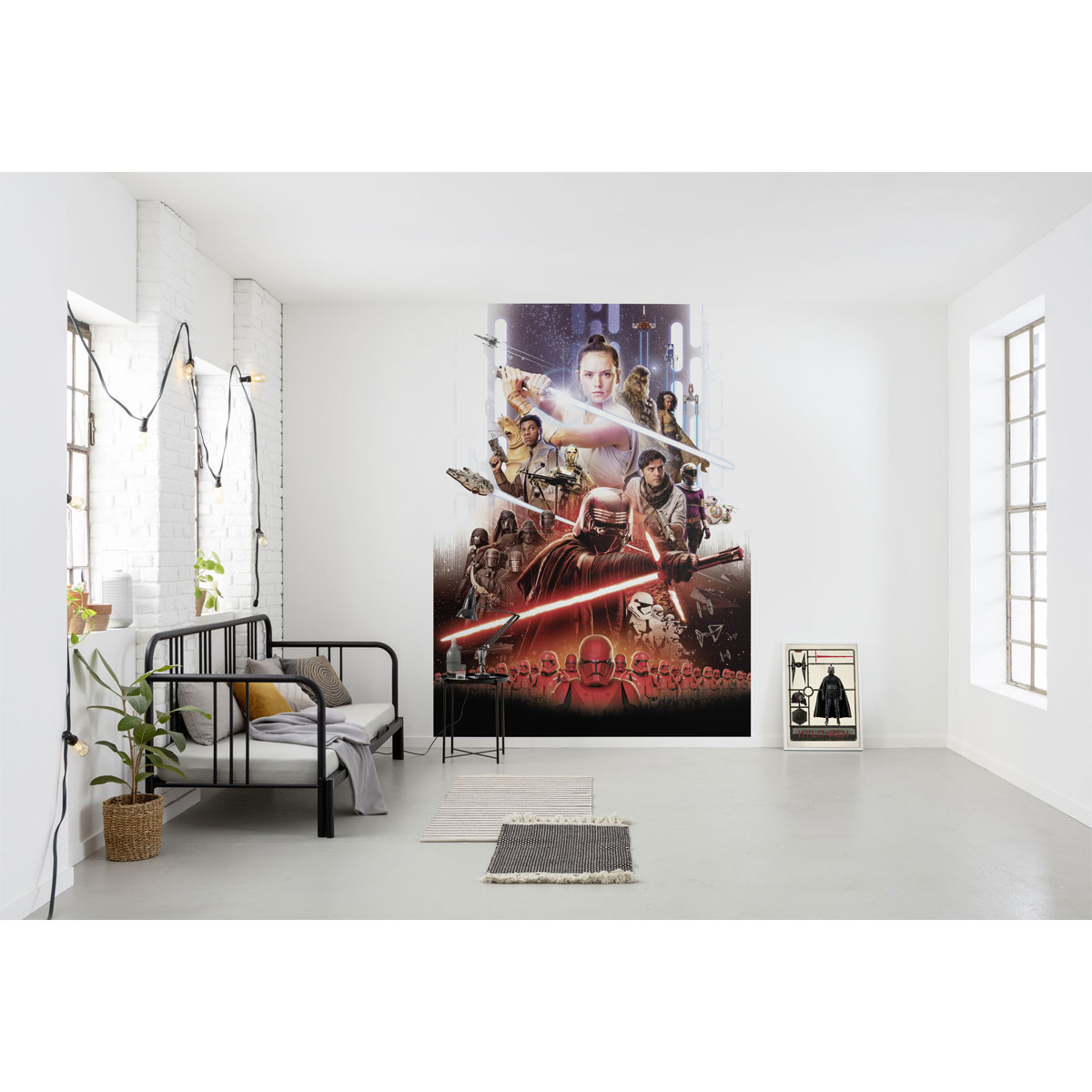 Komar  Papier Fototapete Star Wars EP9 Movie Poster Rey 184x254 cm