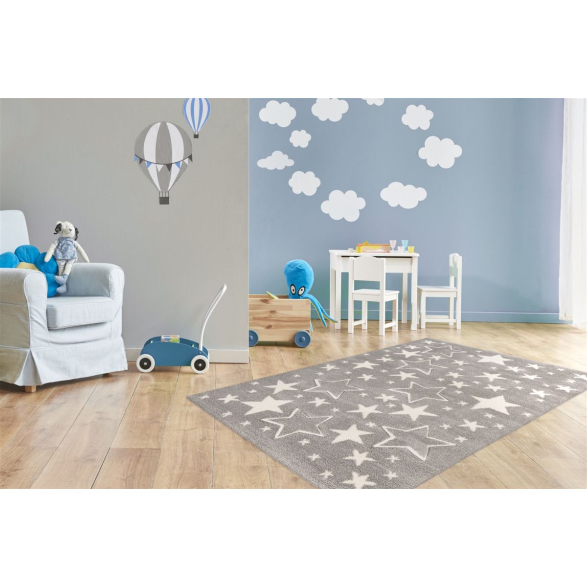 Kinderzimmerteppich „Australia - Tamworth“, silber Bild 5