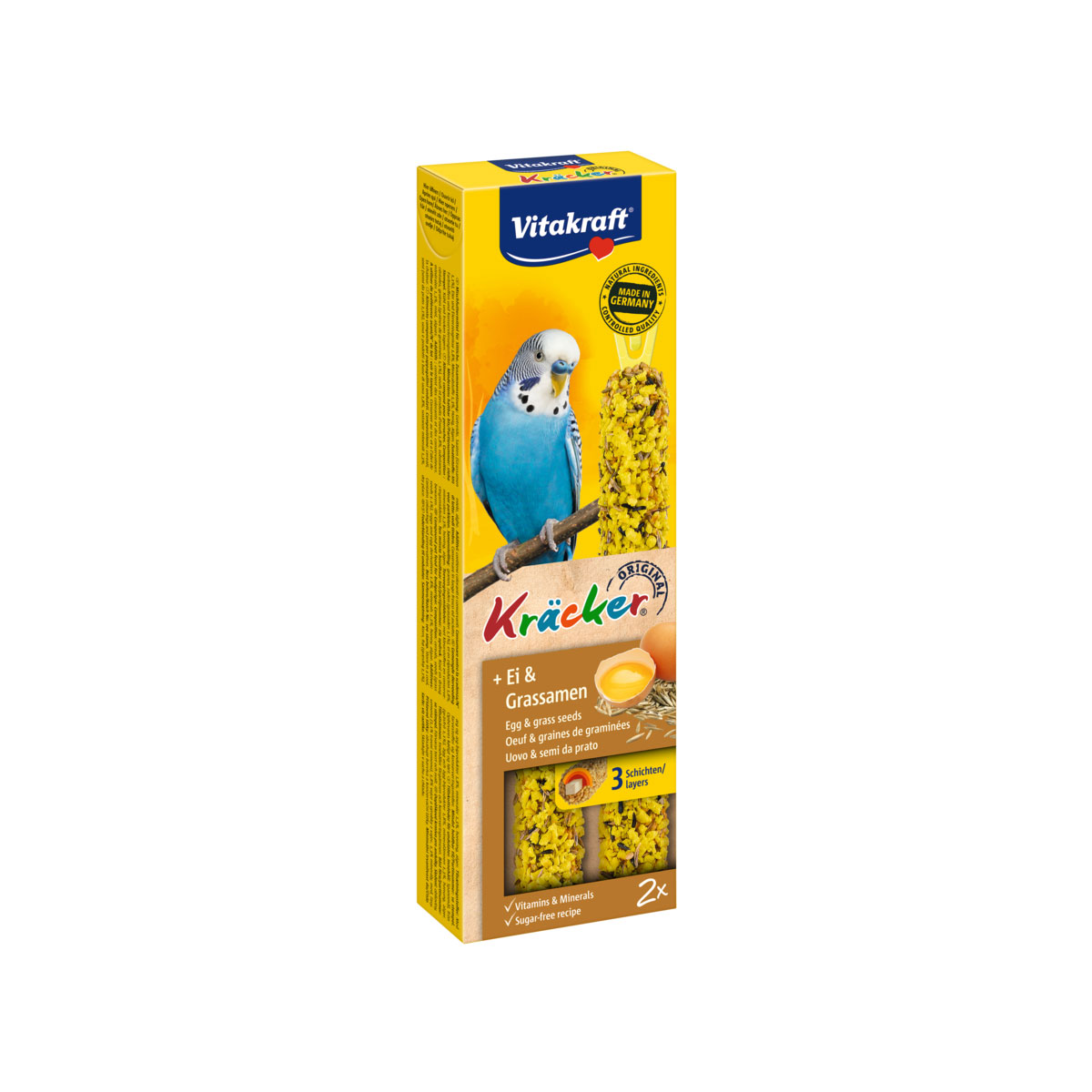 Vitakraft Kräcker Ei-Grassamen 2er SI