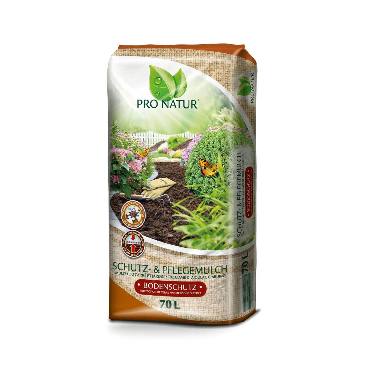 PRO NATUR Schutz und Pflegemulch 70 l