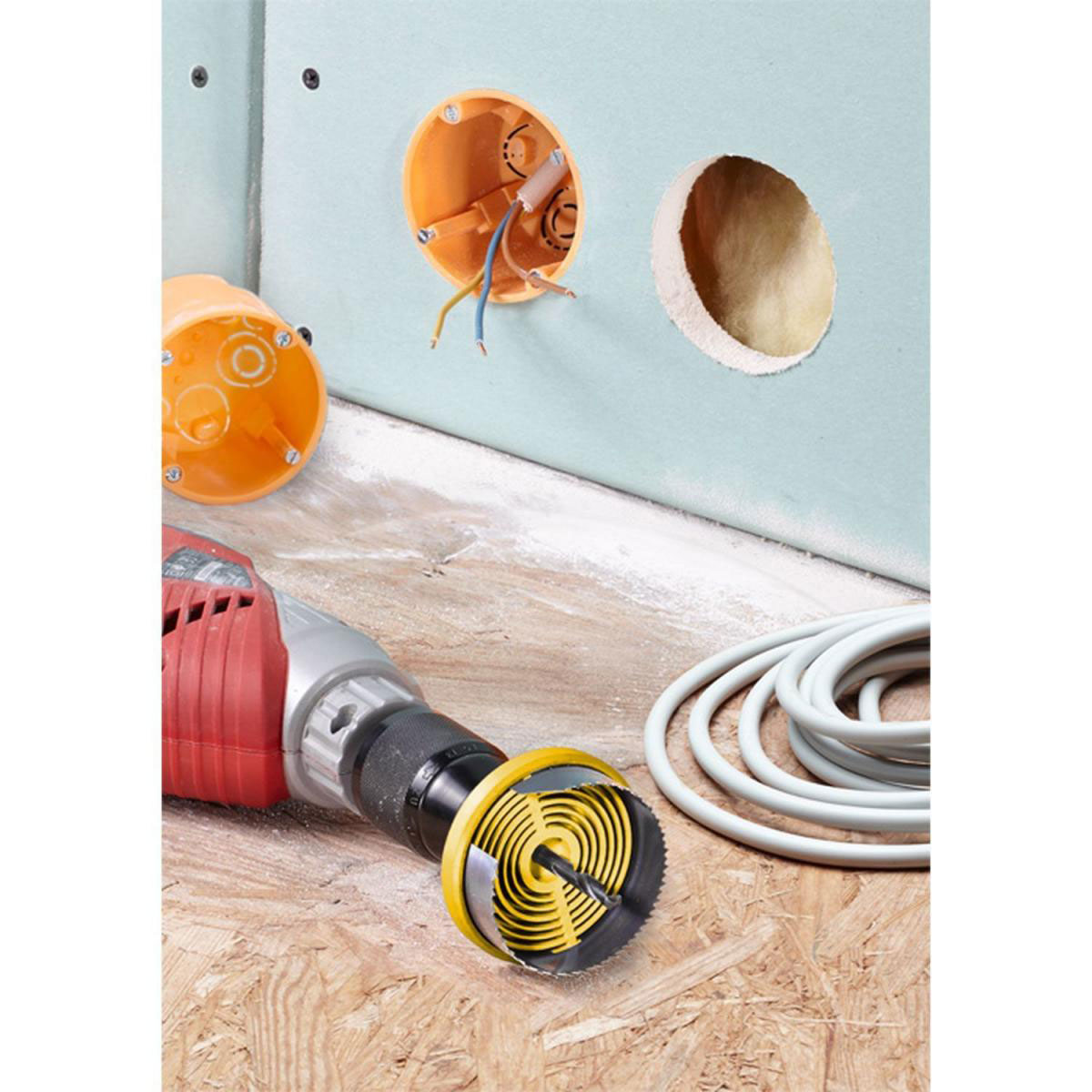 kwb  Mehrkranzlochsäge 7 teilig Bild 3