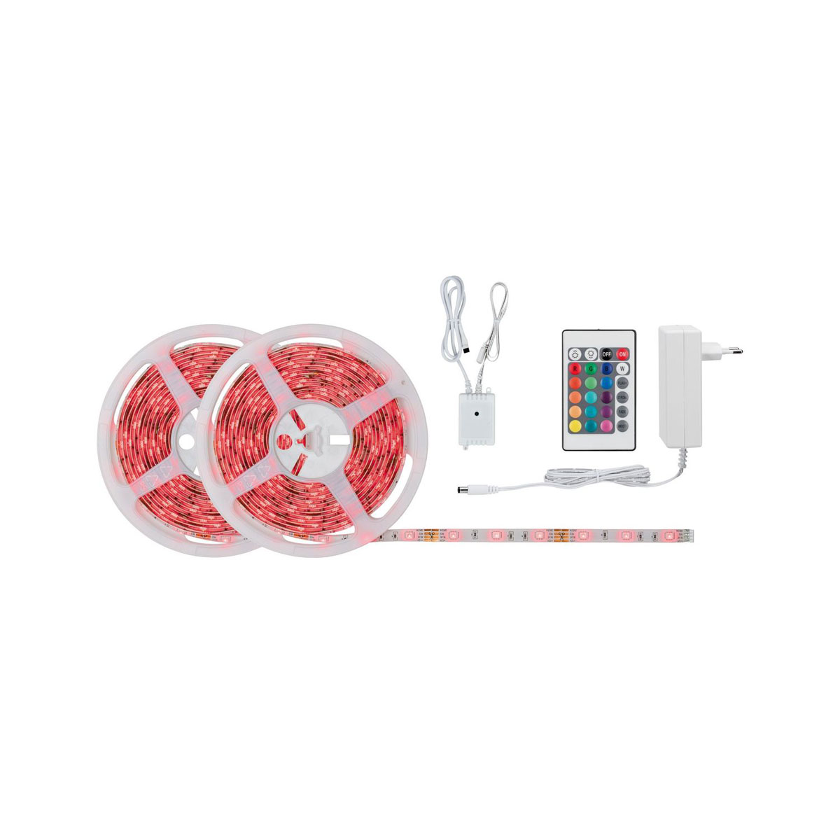 Paulmann SimpLED Strip Set 10m RGB weiß Bild 1