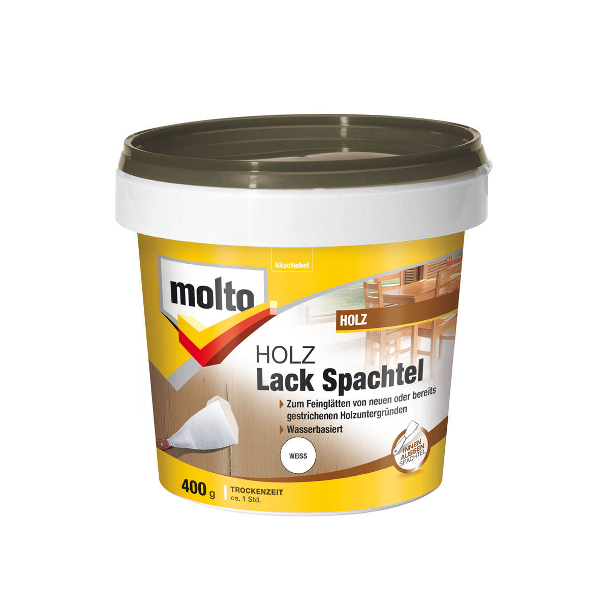 Molto Holz Lackspachtel 400g
