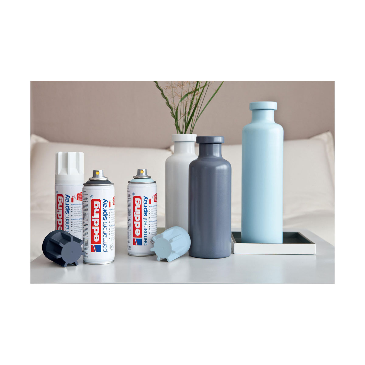 Edding  Spray 5200 pastellblau seidenmatt Bild 3