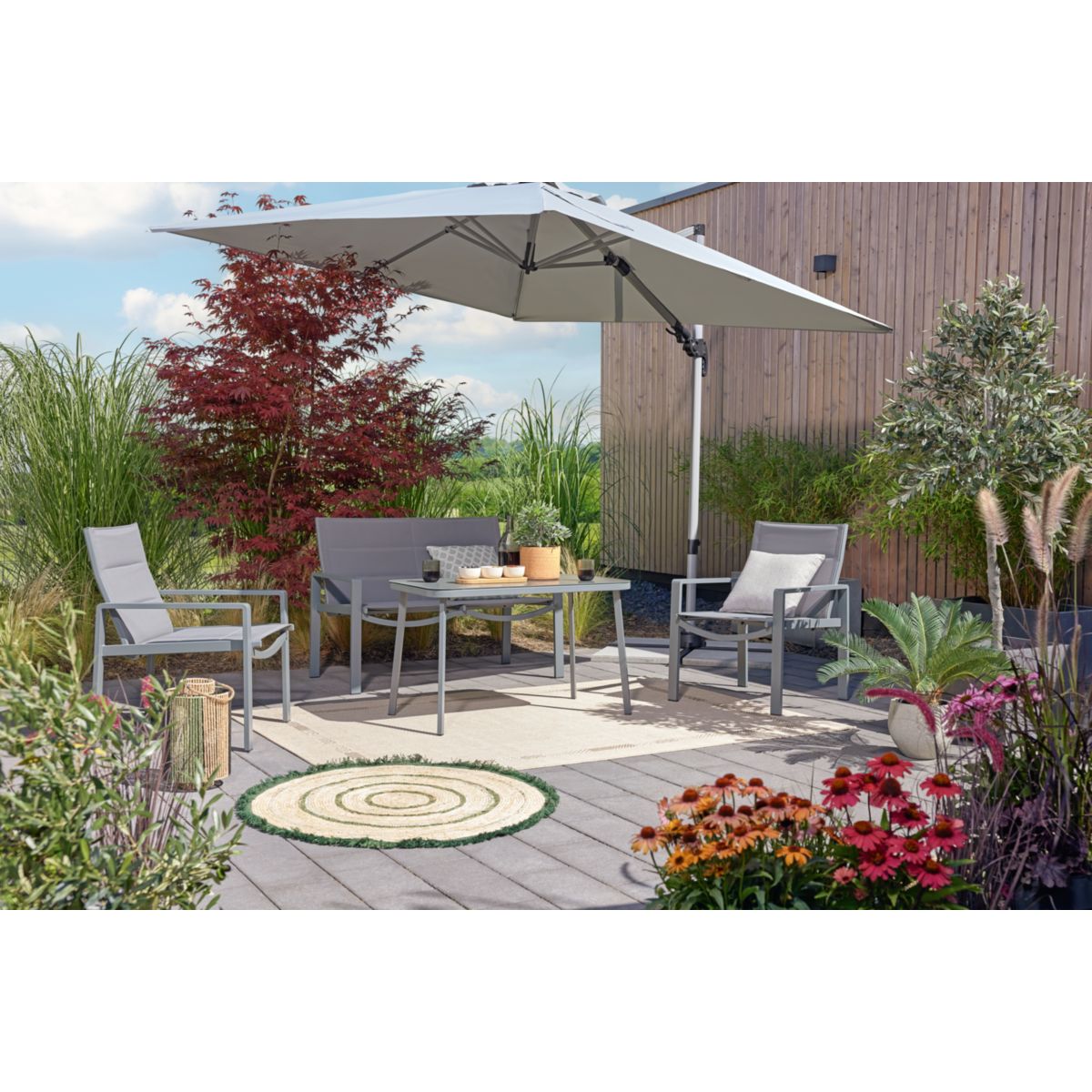 Haveson Lounge-Set Luzern 4-teilig