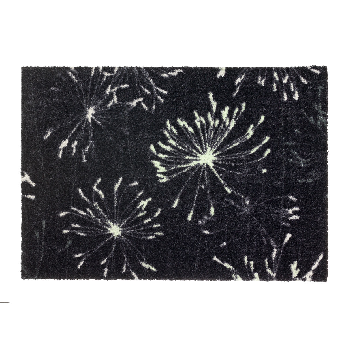 Schöner Wohnen  Schmutzfangmatte „Manhattan“, Pusteblume/anthrazit-grau, 67x100 cm