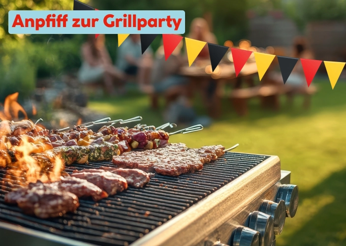 Anpfiff zur Grillparty